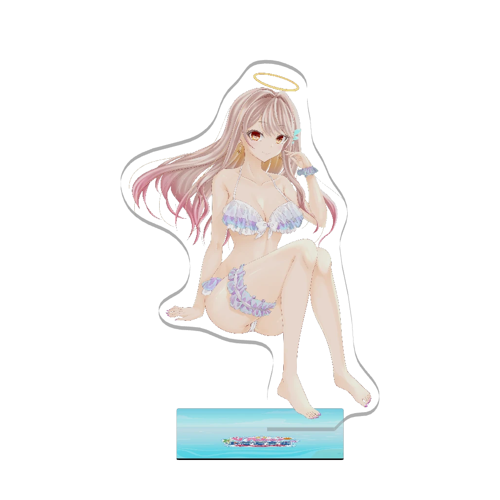 3Dアクリルスタンド（朱雀くるみ - VTuber水着写真集- ）