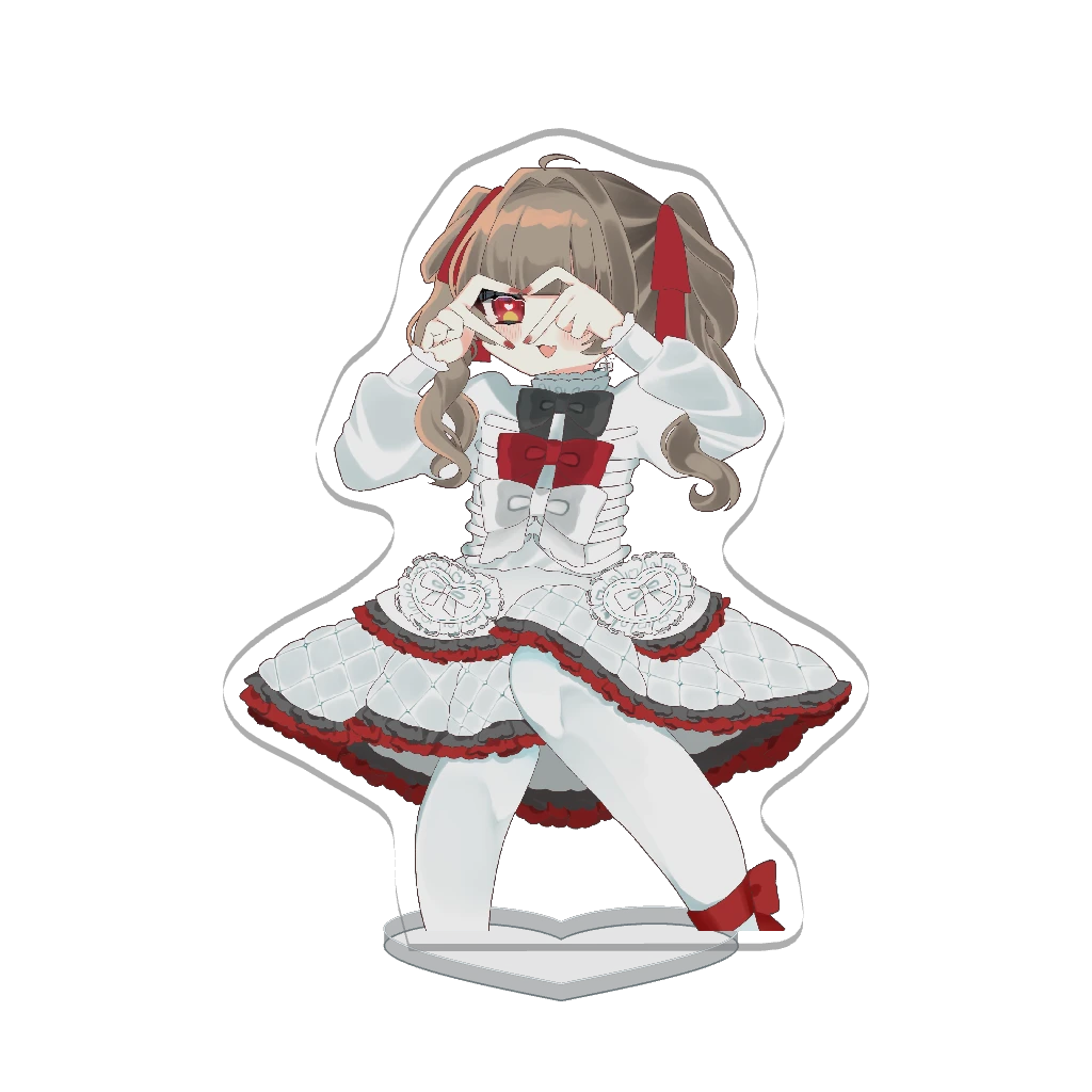 3Dアクリルスタンド（烏羽やや）【限定】アクリルスタンド