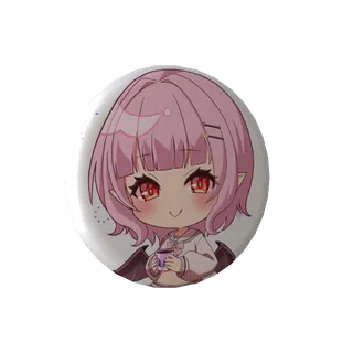 3D缶バッジ(レイラ・マグノリア - お疲れ様)
