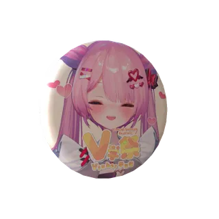 甘ヶ美ちすいの缶バッジ(V学祭)