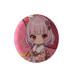 3D缶バッジ(レイラ・マグノリア新春デジタルグッズくじ A)