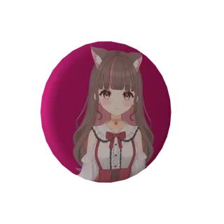 あゆ美の缶バッジ