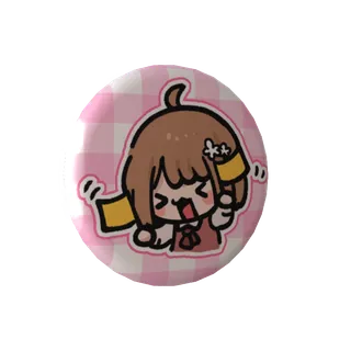 3D缶バッジ（ちなっち タイマー①）