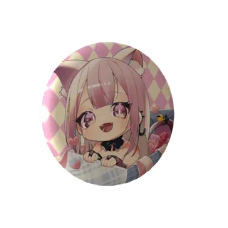 3D缶バッジ(えるるん おはよう①)