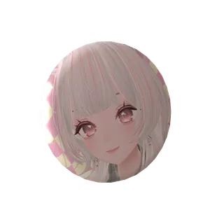 3D缶バッジ(えるるん お疲れ様①)