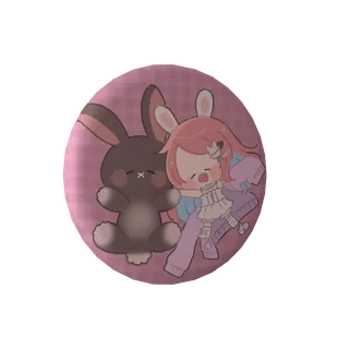 3D缶バッジ（星乃兎 F.おやすみ①）