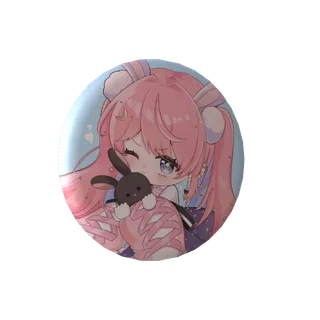 3D缶バッジ（星乃兎 G.おやすみ②）