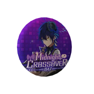 3D缶バッジ（鴉紋ゆうく - Midnight CROSSOVER 847 - ）