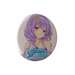手水舎るる『Ｖ-tamp夏の陣　限定缶バッジ』