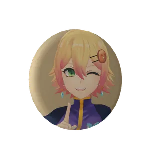 忍音ニコ@忍者VTuberの無料缶バッジこれがあるだけで推しが名乗れる！