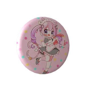 愛鳴ねねむの缶バッジ愛鳴ねねむです♡