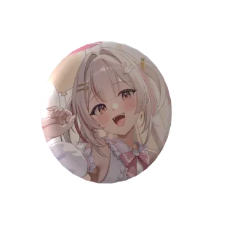3Dアラームボイス缶バッジ（兎月ぴこ -あんすてーじV- ）
