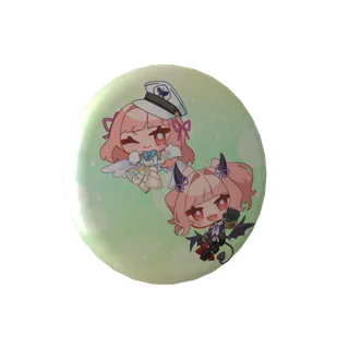 【Angel or Devil...？】花蝶えま お宝さがし3D缶バッジ