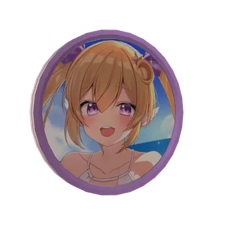 3Dアラームボイスメダル（ルルナ - タイマー①）