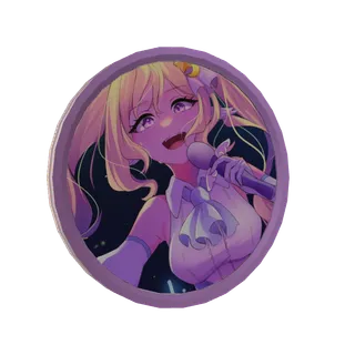 3Dアラームボイスメダル（ルルナ - タイマー②）