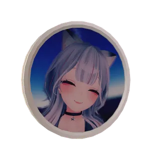 えるるんの万博記念メダル 紫　フィンランド編
