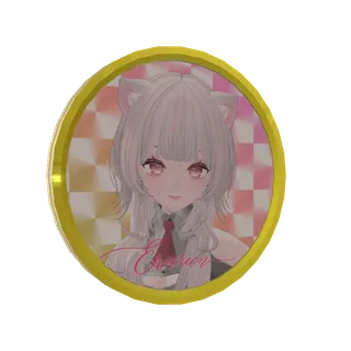 3D応援メダル（えるるん ｰ 第3回 歌枠グランプリ 〜歌枠から世界へ。めざせ！メジャーデビュー！! ｰ ）