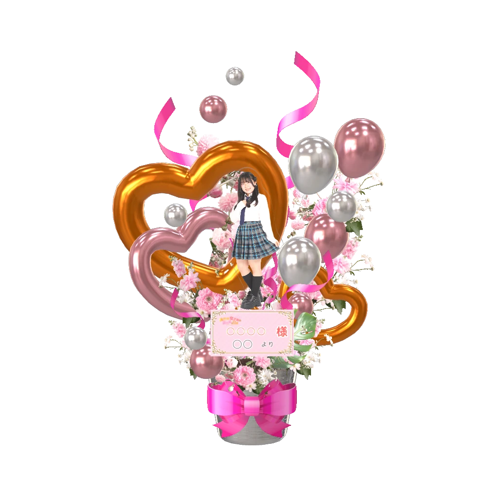 3Dフラワースタンド（横山愛美）
