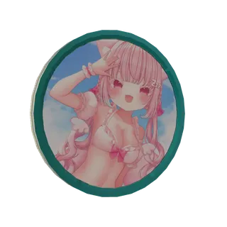 3Dアラームボイスメダル（儚羽みう - VTuber水着写真集 - ）