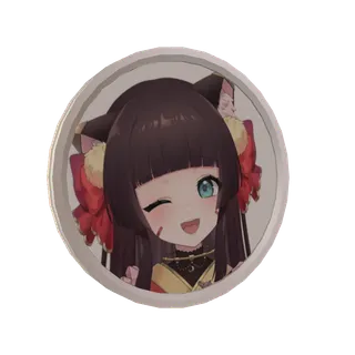 3D応援メダル（星神 かぐや ｰ 「神託のメソロギア」実装オーディション ｰ ）