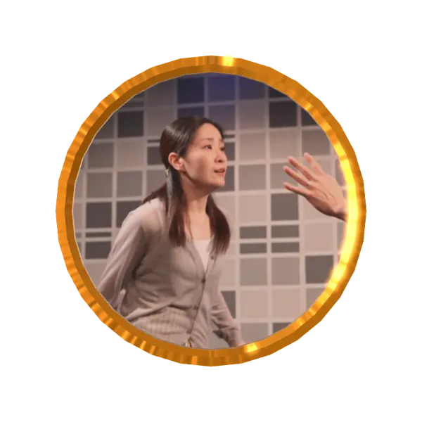浅野じゅり「腹立ってきた」(「ひみつ、大丈夫そ？」セリフ付き3Dボイスメダル)