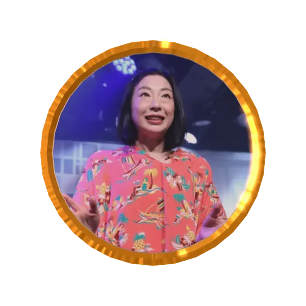 竹本かすみ「アレだと思ってコレ」(「ひみつ、大丈夫そ？」セリフ付き3Dボイスメダル)