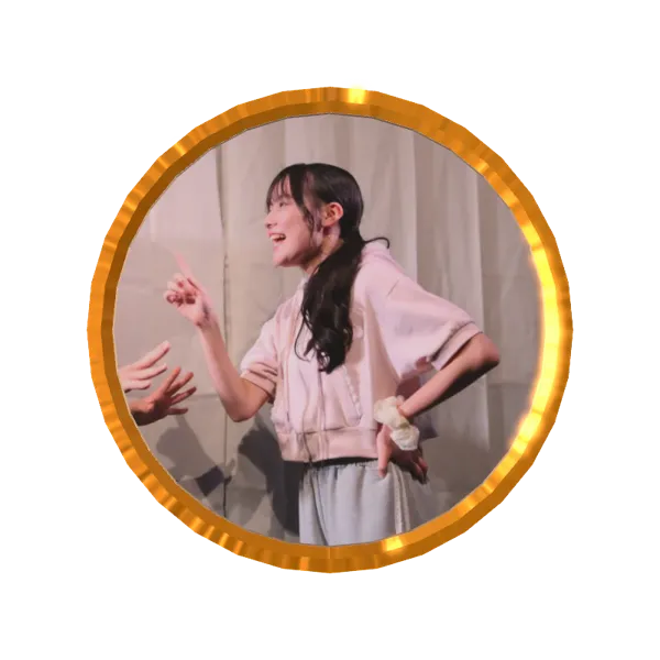 塚﨑ことみ「ラーメン屋として生きる」(「ひみつ、大丈夫そ？」セリフ付き3Dボイスメダル)