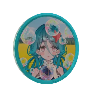 3Dアラームボイスメダル（海星りらら おはよう④）