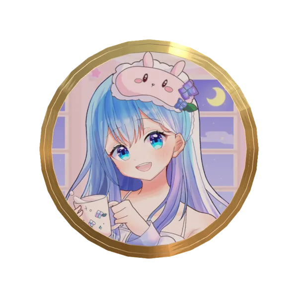 水乃あまねのボイスシナリオメダル（疲れた君を優しく包み込む甘いひと時）