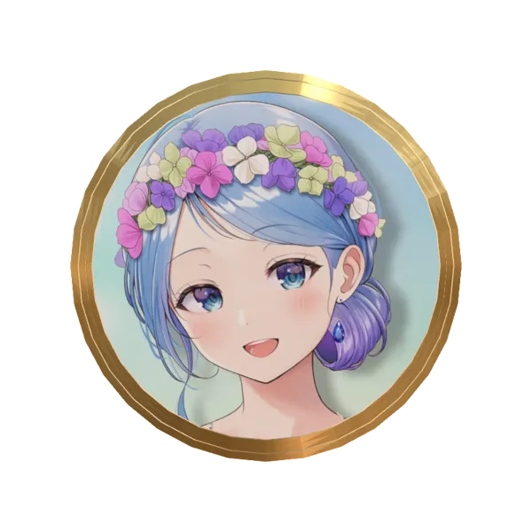 水乃あまねのボイスシナリオメダル（新婚の甘々いちゃらぶ…♡）