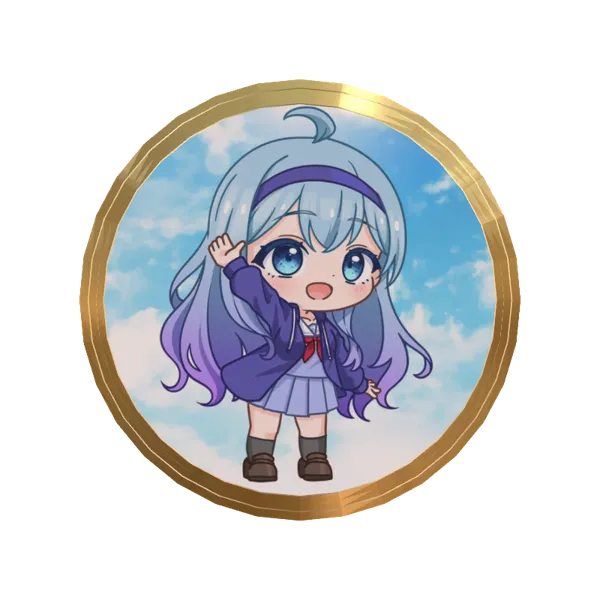水乃あまねのボイスシナリオメダル（先輩と屋上で喋っていたら、急にドキドキしてきて…）