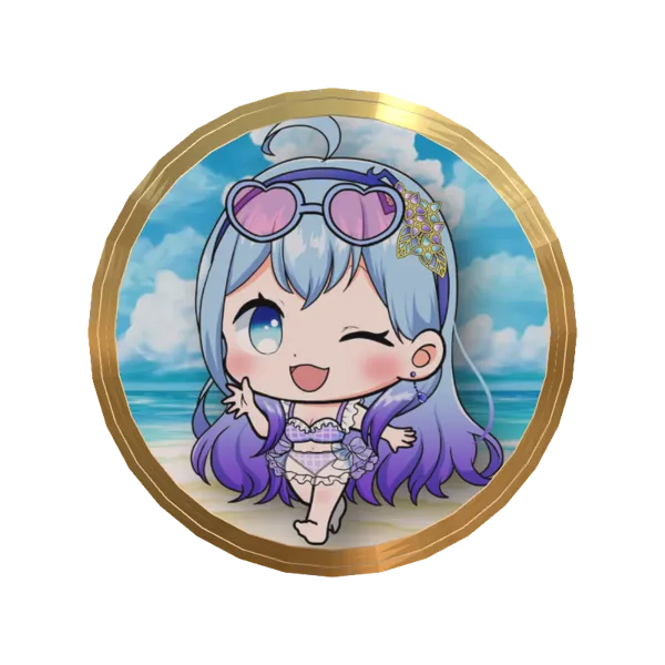 水乃あまねのボイスシナリオメダル（バカみたいにはしゃいだ、最高の夏の日）