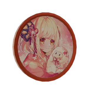 3Dアラームボイスメダル（ひつじ④ - V学祭～2026春の陣～ - ）