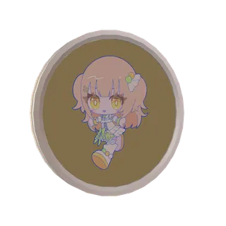 四葉メロンの万博記念メダル 青