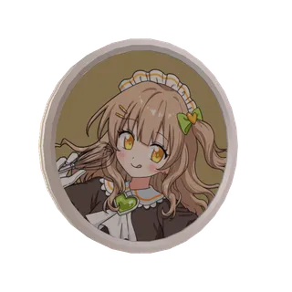 四葉メロンの万博記念メダル 紫