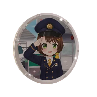 高野宮ぴよの応援メダル(交通安全標語企画)