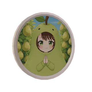 高野宮ぴよの応援メダル(梨プレゼント企画)