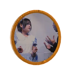 李梨「満員にしてくれませんか！」(「ひみつ、大丈夫そ？」セリフ付き3Dボイスメダル)