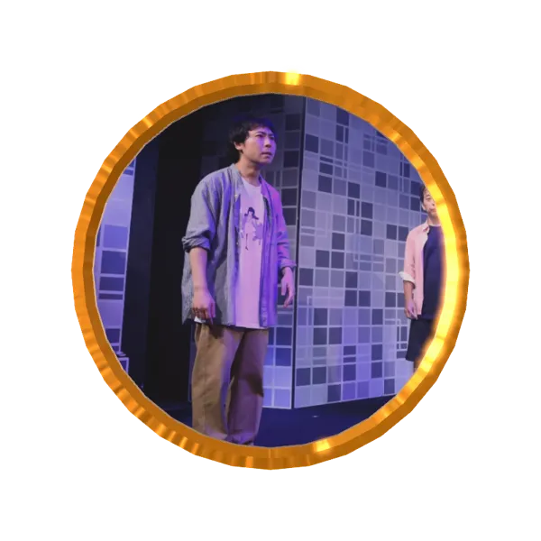 万代竜一「暴露します」(「ひみつ、大丈夫そ？」セリフ付き3Dボイスメダル)