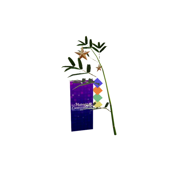 3D短冊（「Midnight CROSSOVER 847」 - 全通特典 - ）