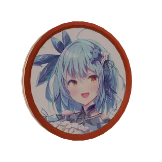 3Dアラームボイスメダル（風渚こあ - V学祭～2026春の陣～ - ）
