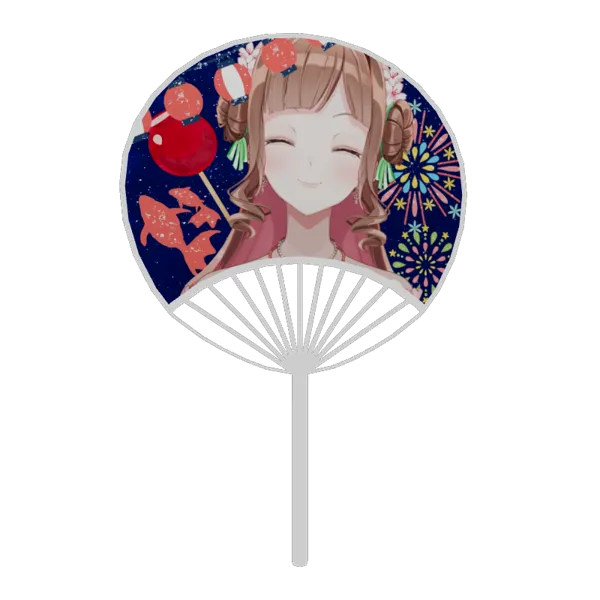 ユウナのうちわ『【友達台本】夏祭り、完全攻略のはずだった』