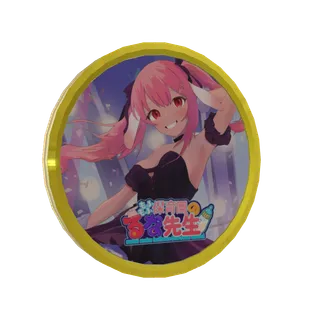 3D応援メダル（現役保育士V卯月るな ｰ 第3回 歌枠グランプリ 〜歌枠から世界へ。めざせ！メジャーデビュー！! ｰ ）