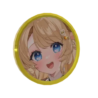 3D応援メダル（鹿鳴りあ ｰ 第3回 歌枠グランプリ 〜歌枠から世界へ。めざせ！メジャーデビュー！! ｰ ）