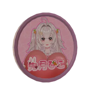3D応援メダル（兎月ぴこ🐰📛 ｰ HYPER POP IDOL AUDITION“電影“ ｰ ）