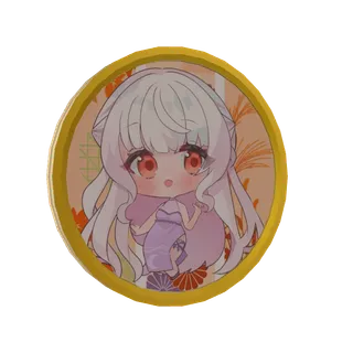 遊凪ねむの応援メダル(梨プレゼント企画2026)