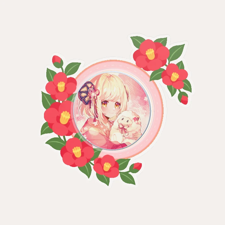 デコレーション缶バッジ