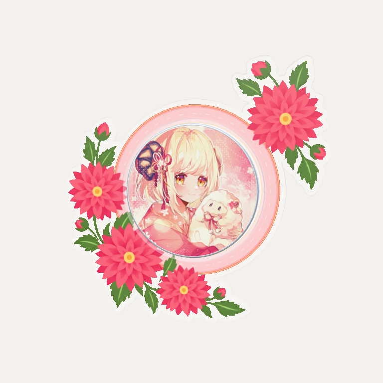 デコレーション缶バッジ