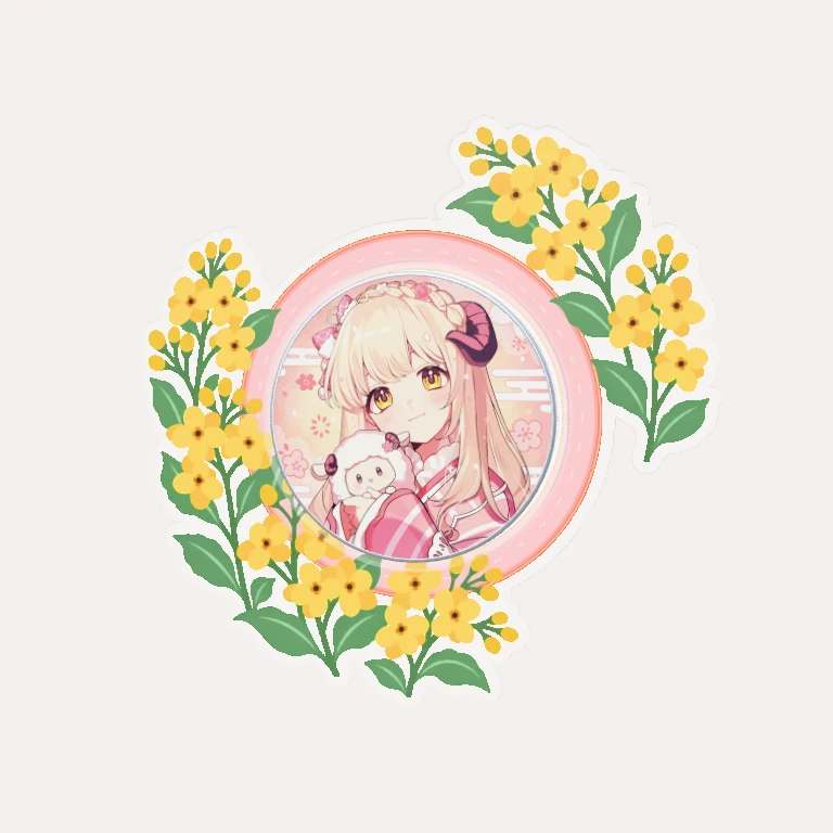 デコレーション缶バッジ