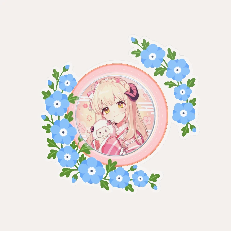 デコレーション缶バッジ